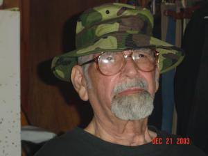 Pop at his best in his fishing hat!