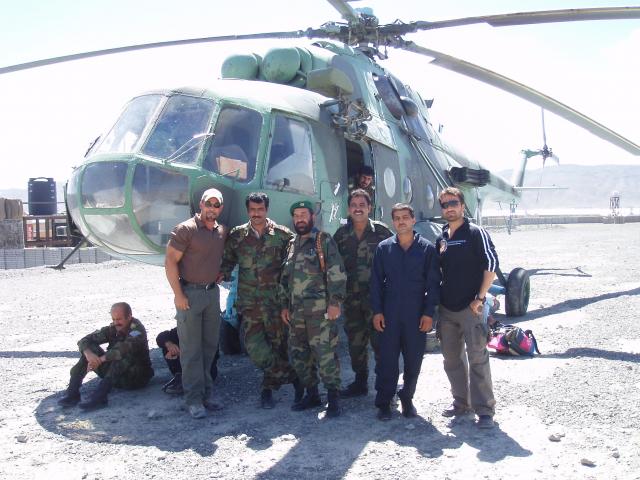 Shawn Arrington Afghan Military